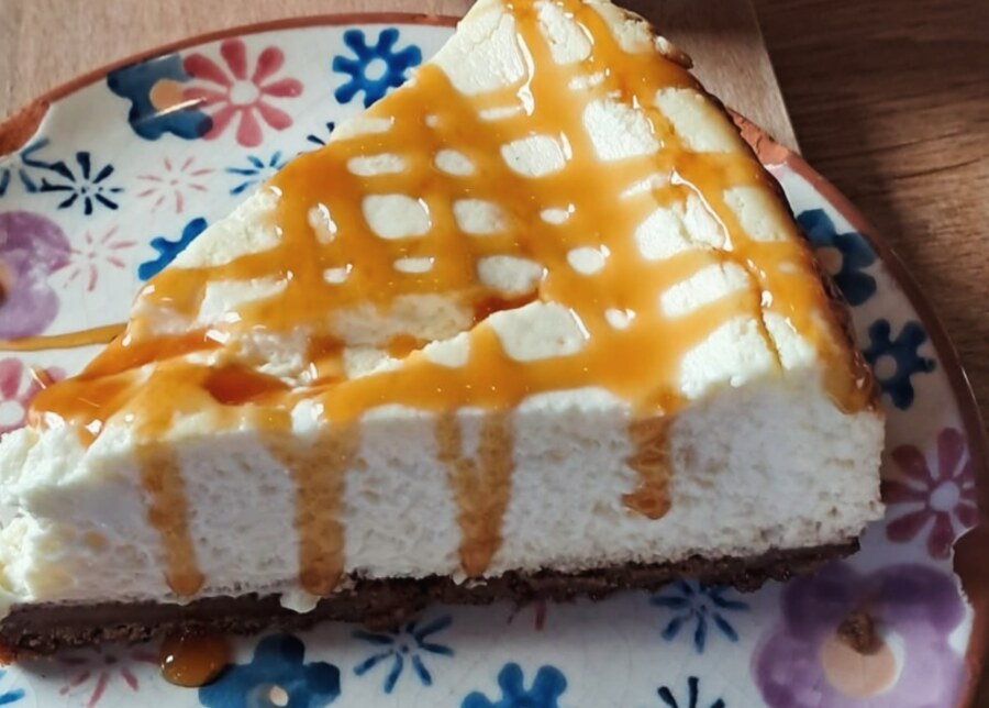 Cheesecake caramel généreux